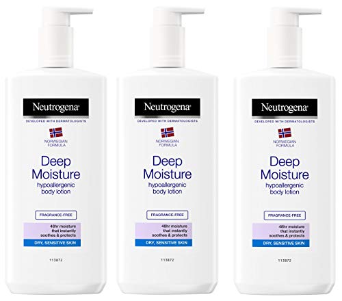 Neutrogena Deep Moisture Body Lotion (Dry/Sensitive Skin) – 400 ml