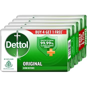 Dettol Anti-Bacterial Bar Soap – Original, 100 g