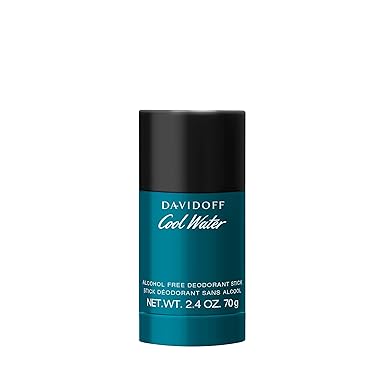 Davidoff Cool Water Men's Deodorant Stick – With Notes of Coriander, Mint, Lavender & Amber – 2.5 fl oz.