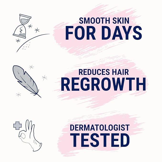 Nair Hair Remover Wax Ready-Strips 40 Count Legs/Body (2 Pack)