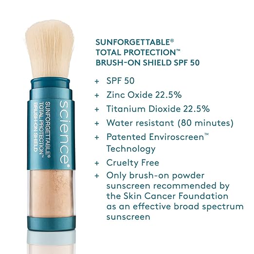 Colorescience Brush-On Sunscreen Mineral Powder for Sensitive Skin