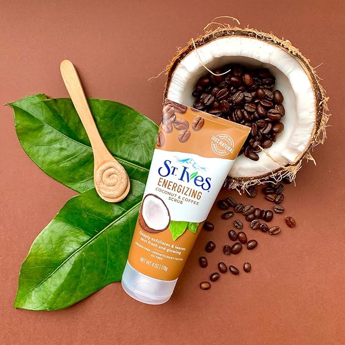 St. Ives Scrub Coconut & Coffee Energizing 6 Ounce