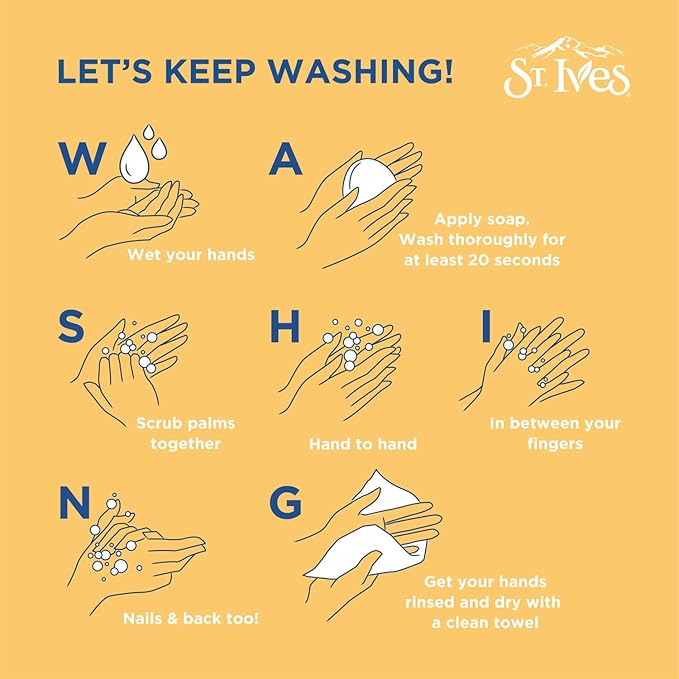 St. Ives Exfoliating Body Wash - Sea Salt & Pacific Kelp Scrub, Natural Body Wash, Body Soap, or Hand Soap with Plant-Based Exfoliants for Glowing Skin, 16 Oz Ea (Pack of 3)